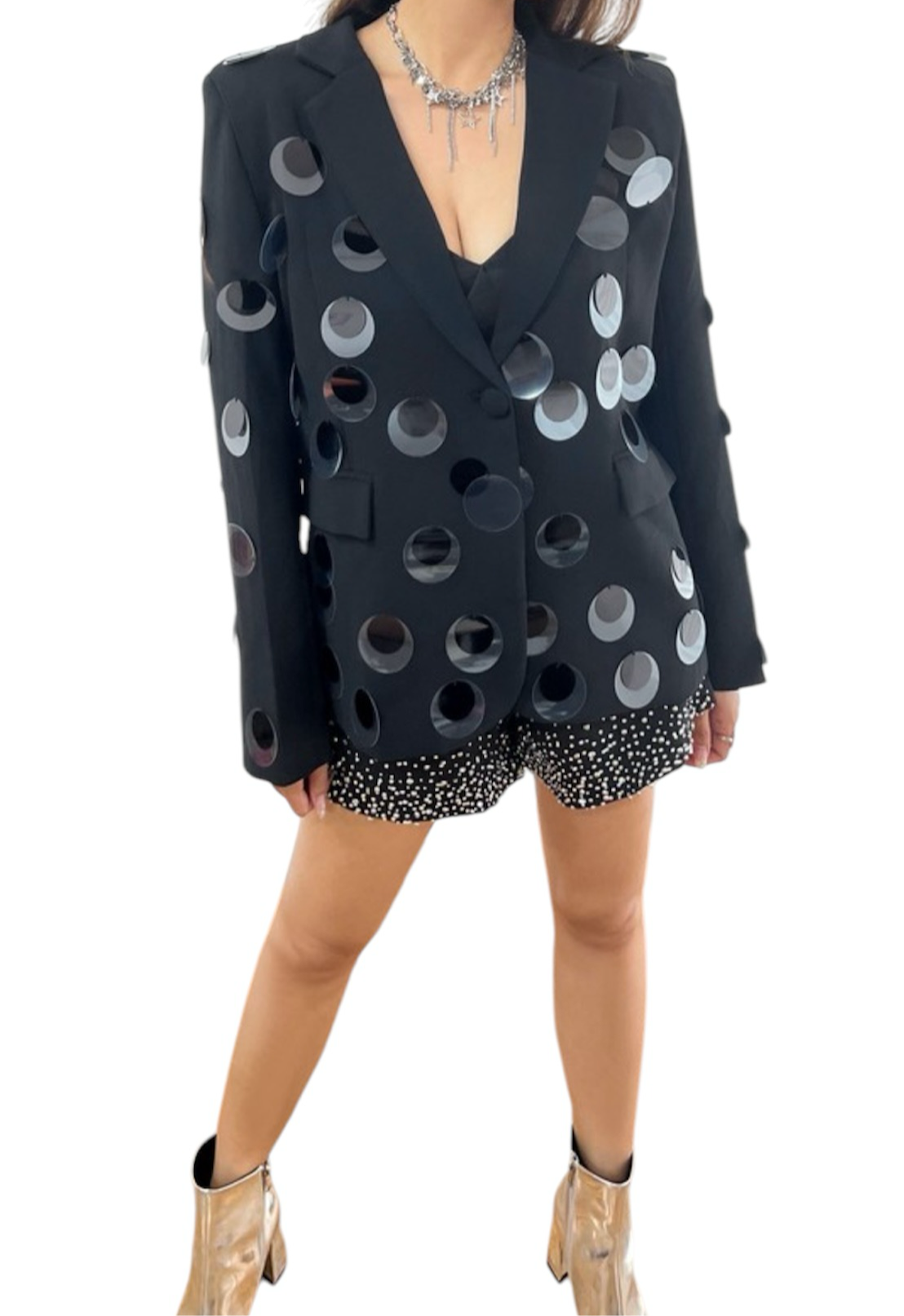 Sequin blazer