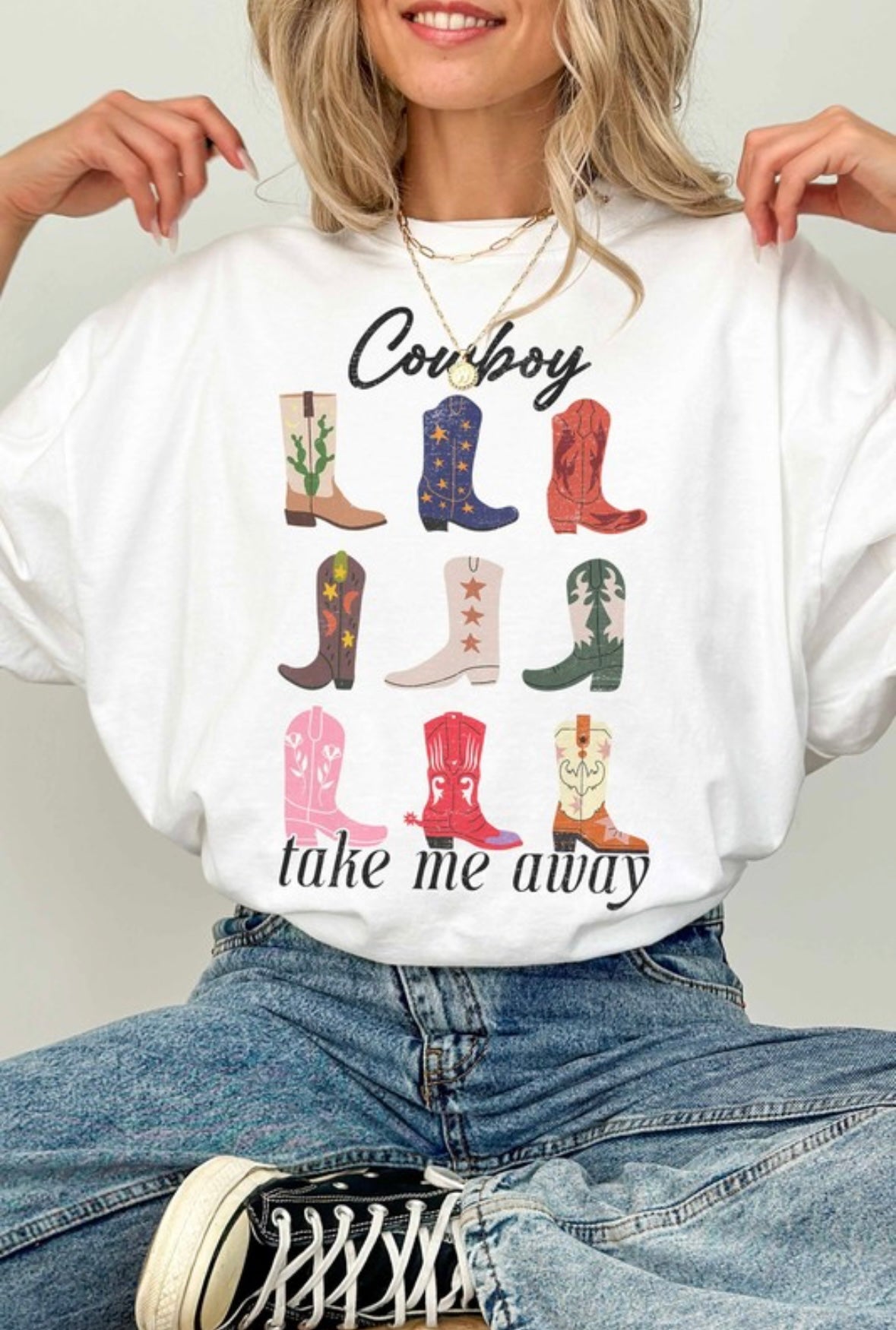 Cowboy graphic Tee