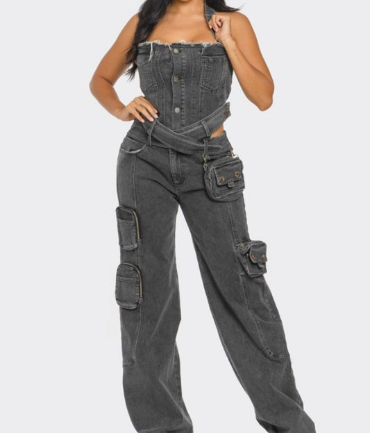 Cargo Jumpsuit